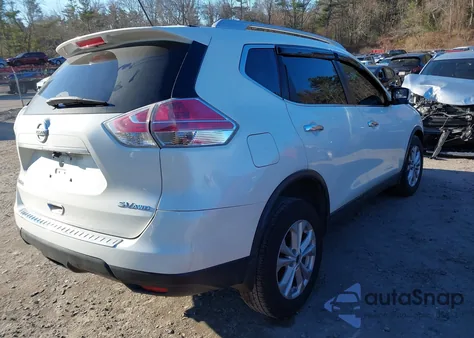 2016 Nissan Rogue Sv из США, поврежденный, VIN 5N1AT2MV9GC867396
